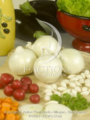botanic stock photo Allium Cepa